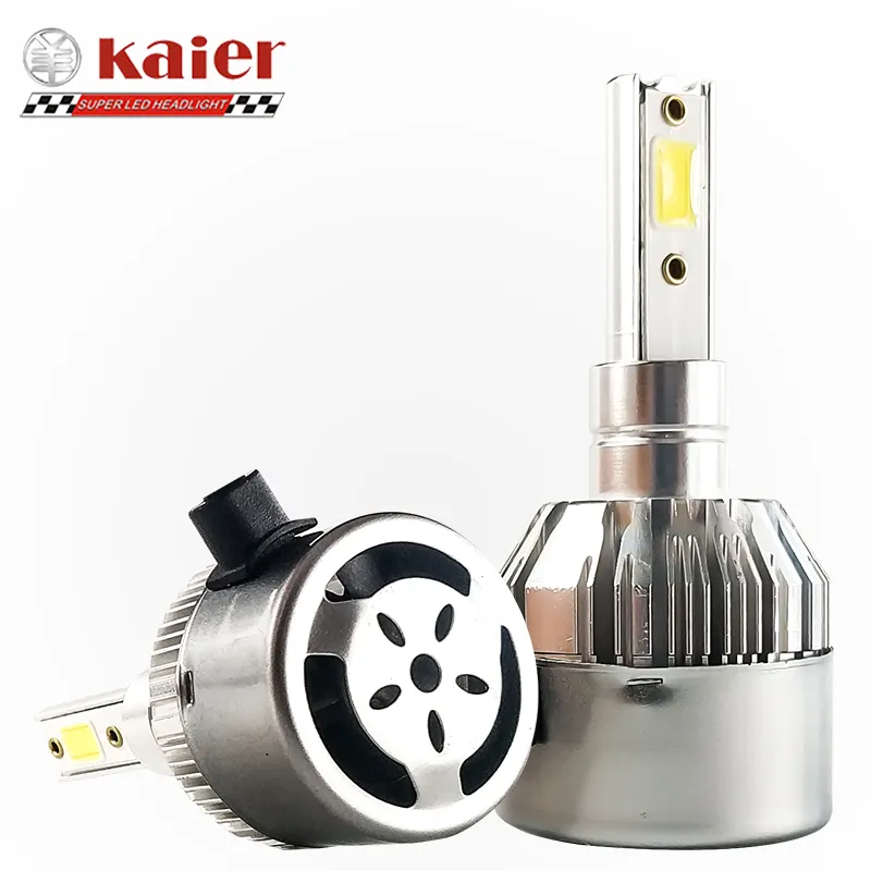 Kaier Fabriek Nieuw Product V6 Led Koplamp Lampen Auto Onderdelen Auto Mistlamp Led Gloeilampen