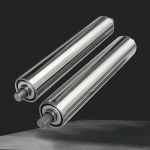 25mm x 300mm 50x500mm anti bakterielle Fließband-Förder rolle aus Edelstahl für die Verwendung <span class=keywords><strong>in</strong></span> Restaurants und Produktions anlagen - Product Image 2