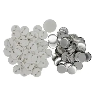 32mm Round Button Badge Parts Pin Voltar Suprimentos para Button Maker Machine