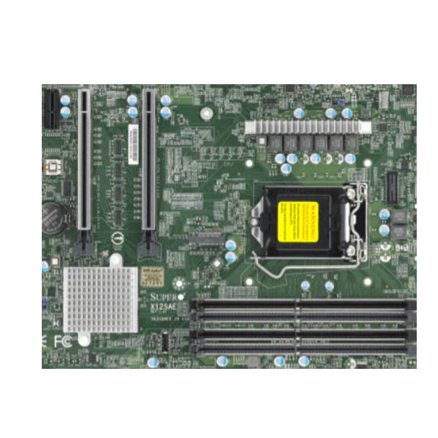 X12SAE-B Supermicro Single Socket LGA-1200 10th Gen Core I9 I7 I5 I3 DDR4 SATA3 Intel W480 Server Motherboard