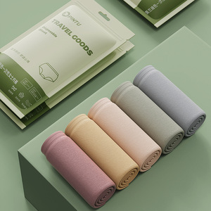 PINTU Disposable Women's Underwear Pure Cotton Menstrual Pants Individually Packaged Travel Size L XL XXL - Product Image 1