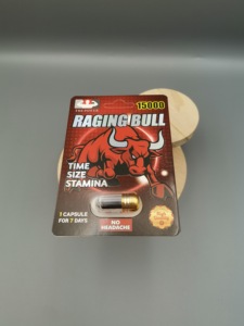 Cápsula Individual Raging Bull 15000 de Marca Privada OEM con Ligustrum Lucidum y Cordyceps para Aumentar el Tamaño Masculino y la Resistencia - Product Image 6