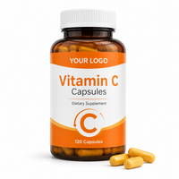 Capsules de Vitamine C – Complément Alimentaire OEM/ODM Marque Privée – Soutien Antioxydant Quotidien pour Adultes – Acheteurs B2B
