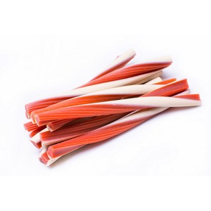 ציוד לחיות מחמד OEM חדשני אורגני כלב ללעוס פינוקים חטיפים מעוות מקלות לועס כלב פינוקים אימון - Product Image 4