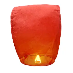 2024 Kongming Lantern Safety Wishing Lamp Chinese New Year Celebrity Large Thickened Retardant Paper Lantern Lamp
