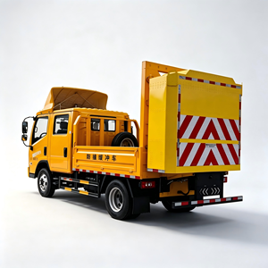 Highway Overhaul Safety Shadow Truck Foton Hydraulic Lifting 100K Crash Cushion Attenuator Buffer Truck - Product Image 1