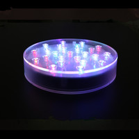 Lámpara LED de 6 Pulgadas con Soporte Iluminado para Centro de Mesa, Florero Luminoso
