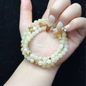 Nuovo Bracciale in Giada Naturale Afghana di Alta Qualità, Cristallo Ametista a Forma di Cuore, Gioielli Raffinati per Donna, Vendita all'Ingrosso - Product Image 6