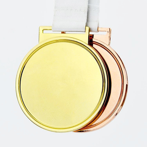 Bulk Günstiger Preis vernünftige Preise bereit, Metall Sport Gold Blank Medaillen zu versenden - Product Image 1