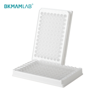 Placas Elisa <span class=keywords><strong>Nunc</strong></span> Placa de prueba Elisa de alta retención blanca de 96 pozos con cubierta para uso en laboratorio - Product Image 4