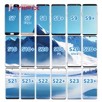 Écran LCD S23 Plus avec cadre, écran OLED, écran tactile AMOLED, assemblage de numériseur, écran tactile pour Samsung Galaxy S23+, écran combiné