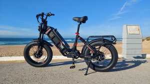Bicicleta eléctrica eAhora Juliet 3 III de doble motor, 52V 60AH, batería de litio, aleación de acero, 5 niveles de asistencia, para adultos. - Product Image 6