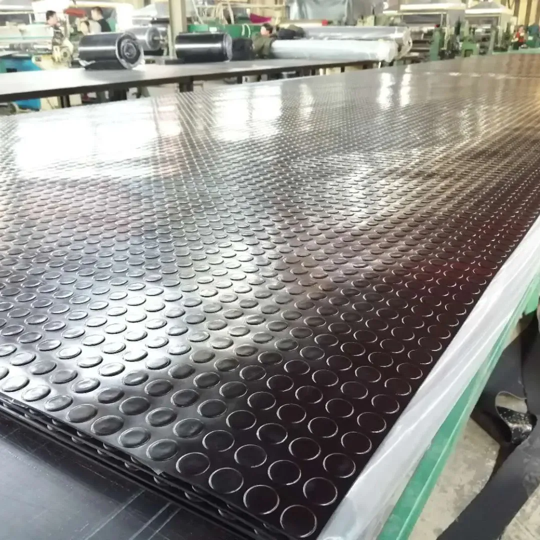 3-6mm rubber flooring outdoor studded rubber coin floor mats heavy duty rubber mats
