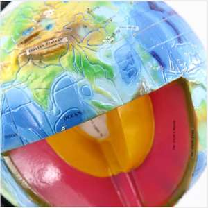 Globo <span class=keywords><strong>de</strong></span> la estructura interna <span class=keywords><strong>de</strong></span> la Tierra para la demostración educativa <span class=keywords><strong>de</strong></span> la <span class=keywords><strong>geografía</strong></span>, modelo <span class=keywords><strong>de</strong></span> la estructura terrestre para uso escolar - Product Image 3