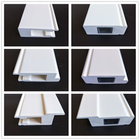 Composants de volets plantation horizontaux modernes en PVC avec mécanisme coulissant, résistants aux UV et durables pour une utilisation intérieure