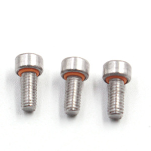 Tùy Chỉnh Pho Mát Cap Trox Đầu Vít Thép Không Gỉ 304 Niêm Phong Vít Vít Không Thấm Nước Với Máy Giặt Cao Su Con Dấu Màu Đỏ Vòng - Product Image 3