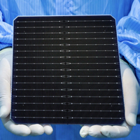 Célula Solar TOPCon Tipo N de Alta Eficiencia 20BB 182.2105mm 26.7% 10.2W Grado A, Nueva Célula Solar para Módulo Fotovoltaico