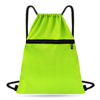 Sac à dos Cinch en vrac sac à dos à cordon en polyester sac à cordes pour voyage fête camping sport gymnastique yoga-pour promotions