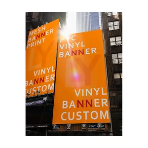 New product custom advertising and decorative sublimation UV/digital printing polyester banner for promotion