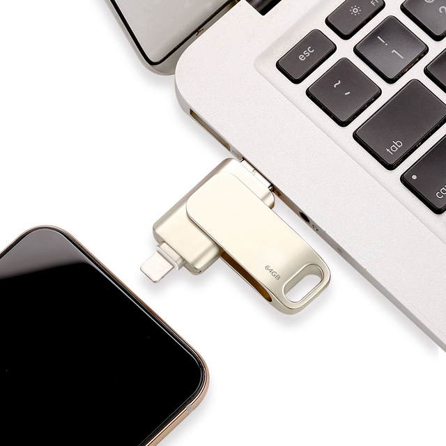 OTG 2-in-1 USB Flash Drive Smart Pendrive Cell Phone with Fast Shipping 128GB 64GB 32GB 16GB 8GB Capacity USB2.0 3.0