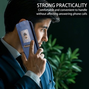 Funda de Cuero Tipo Libro de Alta Gama para Negocios, Personalizada para Tecno Spark, con Tarjetero, Oferta de <span class=keywords><strong>Black</strong></span> <span class=keywords><strong>Friday</strong></span> - Product Image 6