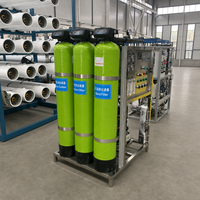 Mesin Pengolahan Air Industri 250L / 500L / 1000L / 2000L / 3000LPH Sistem Reverse Osmosis