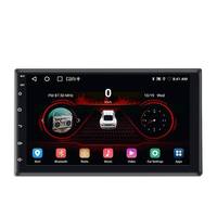 Autoradio Android 7 pouces 2Din universel, écran tactile multimédia, lecteur MP5 stéréo, GPS, lecteur DVD pour voiture, 1+16 Go, sans Carplay