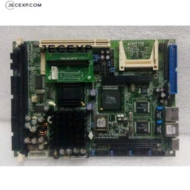 NOVA-E667R Industrial Computer Motherboard CPU Card Tested Working NOVA E667
