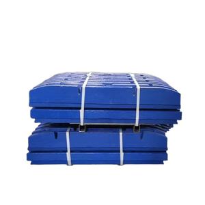 Plaque à mâchoires de concasseur de pierres C110 machines de carrière minière <span class=keywords><strong>roche</strong></span> de pierre - Product Image 1