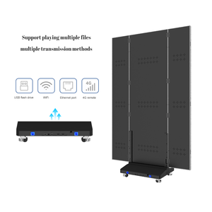 Wifi Control Gratis Stand Dubbelzijdig P2.<span class=keywords><strong>5</strong></span> P1.8 P1.<span class=keywords><strong>5</strong></span> Pantalla Opvouwbare Muur Mouted Elektronische Digitale <span class=keywords><strong>Display</strong></span> Led Tri Fold Poster - Product Image 3