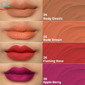 QL Lip Cream Matte ofrece un color de labios suave, con extractos de hierbas y certificado halal, en un tamaño regular, que ofrece un acabado mate vibrante. - Product Image 5