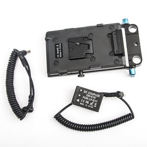 Batterie factice cc à LP-E17 DR-E18 coupleur cc + plaque de montage en V pour appareil photo Canon EOS <span class=keywords><strong>RP</strong></span> 77D 200D 250D 750D T6i 760D T6s 800D 8000 - Product Image 2