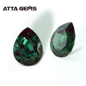 Phòng Thí Nghiệm Tạo Ra Alexandrite Lỏng Đá Quý Cho Tổng Hợp Lê Hình Dạng Màu Sắc Thay Đổi Alexandrite <span class=keywords><strong>Loose</strong></span> Đá Để 925 Đồ Trang Sức Tự Làm - Product Image 1