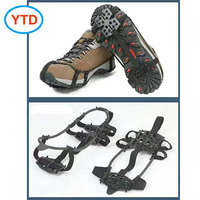 YTD YTD-065 Couvre-chaussures de protection antidérapants en acier inoxydable pour escalade sur glace et alpinisme en extérieur