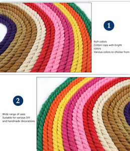 Cuerda trenzada de nailon/algodón de alta calidad de fábrica al por mayor para bolsos prendas de vestir Zapatos con revestimiento terminado - Product Image 1