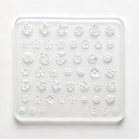 Moule en silicone multi-fleurs pour ongles, motif rose, marguerite, fleur de prunier, moule 3D pour nail art, pour gel UV, breloques d'ongles faites à la main