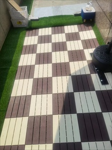 Carreaux de terrasse pour balcon Installation de bricolage Plancher de terrasse à emboîtement en plastique PP extérieur - Product Image 6