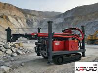 Perforadora Kapuro KP-200 Dr Illing Depth 200m para minería de pozos de agua sobre orugas, perforadora hidráulica mini de pozos