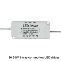 Convertisseur de tension LED AC-DC non isolé en plastique 8-120W, alimentation LED en plastique, convertisseur abaisseur de tension pour bande LED