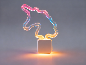 Unicorn Neon ABS Night <strong>Light</strong>-US Plug LED with <strong>Rainbow</strong> Colors Lighting for Kids Room/Nursery Decor - Product Image 2