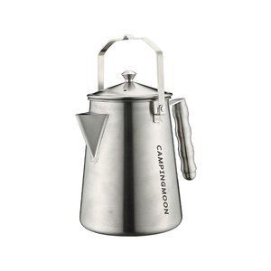 Campingmoon Outdoor <strong>Camping</strong> Durable Boiling <strong>Kettle</strong> Portable Large Capacity Stainless Steel BBQ Boil <strong>Kettle</strong> - Product Image 1