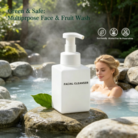 Gel Douche Moussant Parfumé aux Acides Aminés Effervescent à Bulles d'Oxygène, Nettoyant Corporel Hydratant et Purifiant en Profondeur, Marque Privée OEM