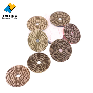 Discos de Pulido de Diamante de 4 Pulgadas (100 mm) y 7 Pasos, Profesionales, Flexibles, con Resina, para Granito y Mármol, Personalización OEM - Product Image 3