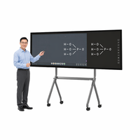 Pizarra Interactiva Digital Inteligente EIBOARD de 94 Pulgadas, Pantalla Táctil LED 4K Multitáctil, para Educación, Enseñanza en el Aula