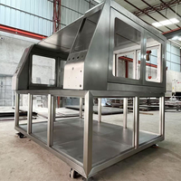 Fabrication sur mesure de châssis de machines en tôle OEM, boîtiers d'équipements en acier inoxydable, service de soudage