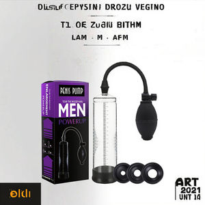 Bomba de vacío de plástico para pene para hombres adultos, juguete sexual, entrenador de duración, masturbador con extensor para sex shops - Product Image 3