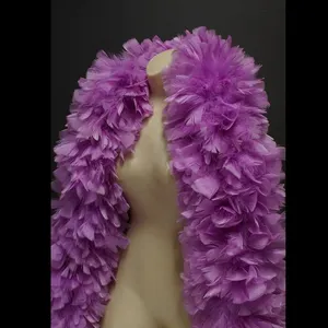 Dyed China Supplier g Fashion High cheap feather boa Trade Assurance colorful turkey feather boa