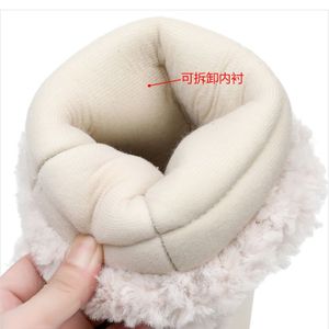 Botas de Nieve de Moda para Mujer, Estilo Ruso, con Forro de Piel Extraíble, Cálidas para Invierno - Product Image 5