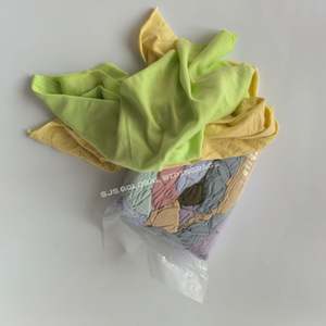 Trapos de Algodón 100% Reciclado de Colores Mezclados Claros para Limpieza Industrial y Marina con Alta Absorción de Agua y Aceite - Product Image 1