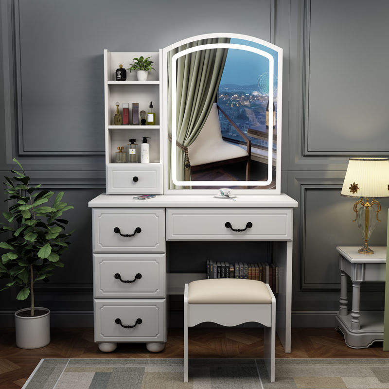 push-pull mirror led lamp